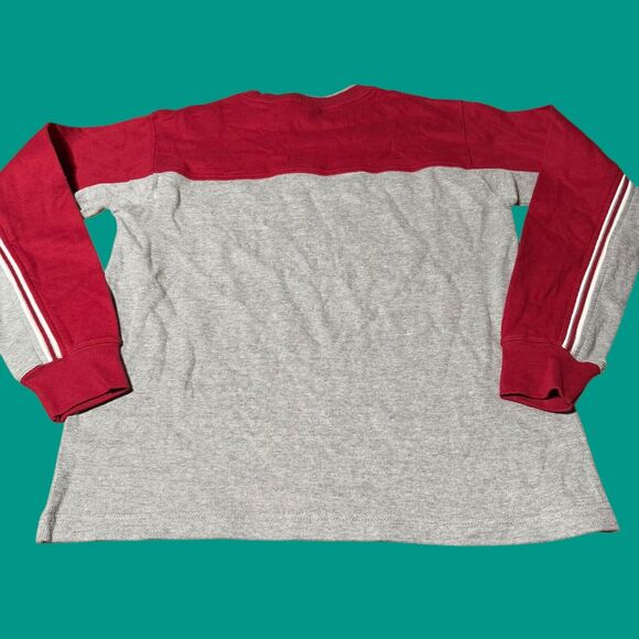 Point Zero Vintage Y2K Striped Long Sleeve Large Shirt Skate Surf Grunge Preppy - Picture 3 of 5